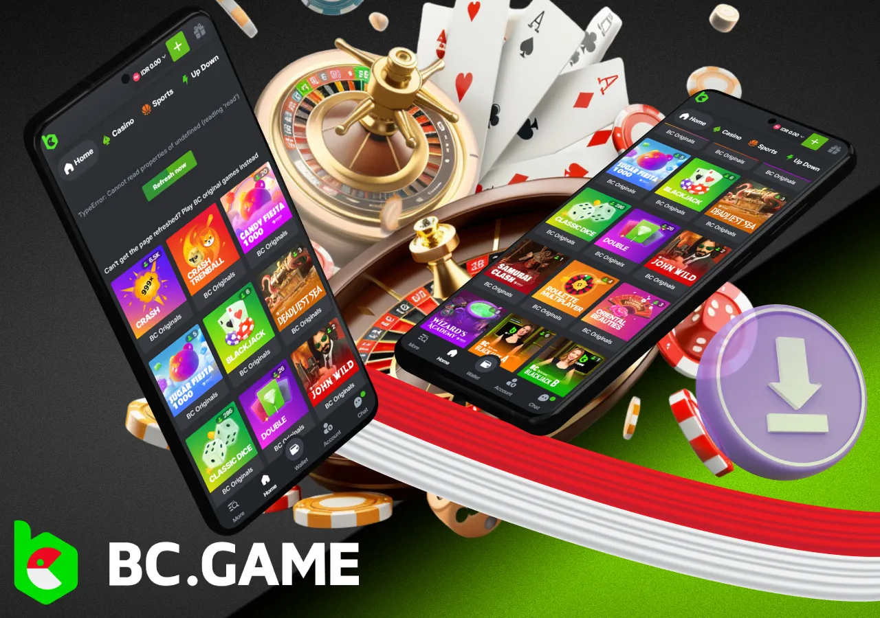 Online casino mobile app