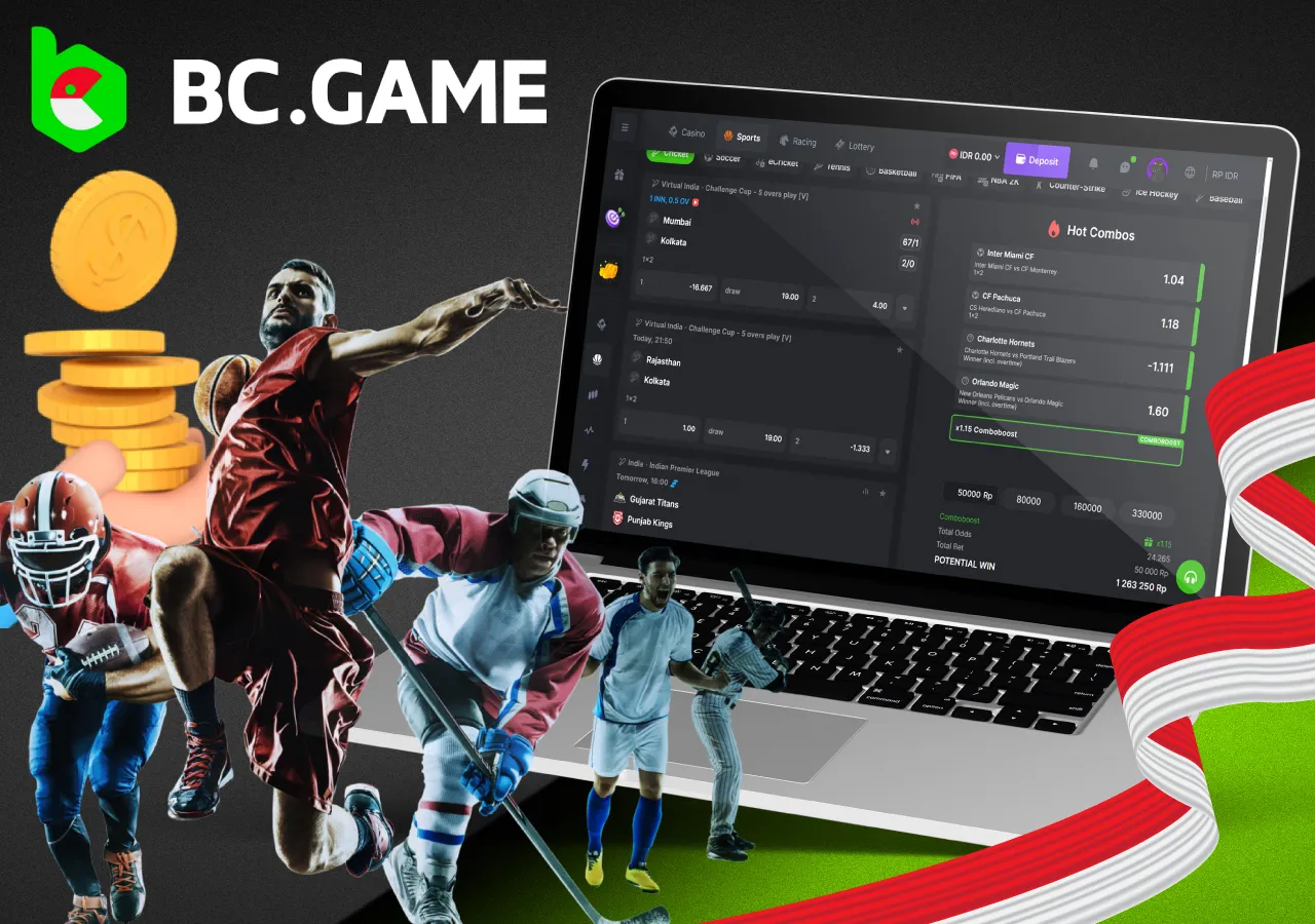 Betting on various sports in Indonesia
